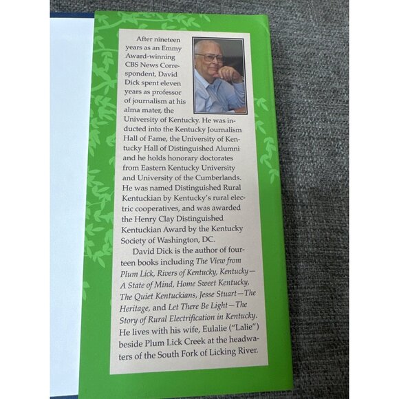 Signed Outhouse Blues By David Dick Hardcover Book First Edition 2009 - Picture 4 of 6